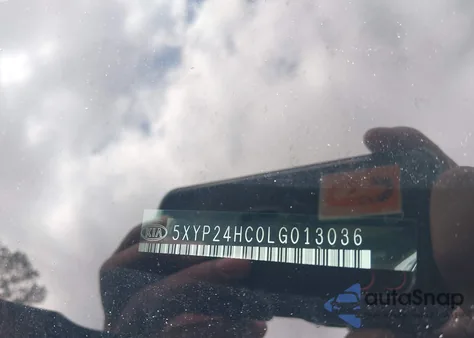 2020 Kia Telluride Lx z USA, uszkodzony, nr VIN 5XYP24HC0LG013036